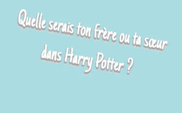 Quiz Harry potter