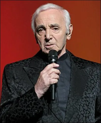 Qui était cette célébrité dont les initiales sont C.A., auteur-compositeur-interprète, acteur et écrivain franco-arménien ?