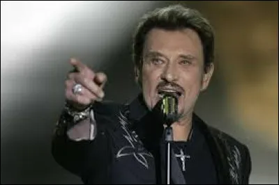 Johnny Hallyday sang Marie in the 2000s.
