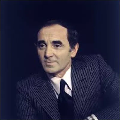 Quel est le vrai nom de Charles Aznavour ?