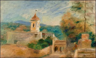 Qui a peint "La chapelle à Cagnes" ?