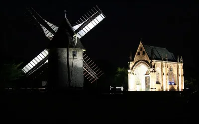 Dans leur film de 2007, comment est le mas des frères Taviani ?