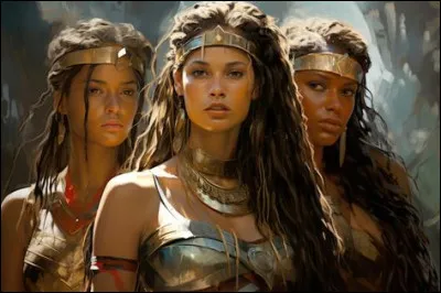 Les Amazones sont des femmes guerrières dans la mythologie nordique.
