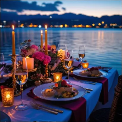Comment est le dîner des amoureux ?