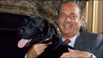 Quel nom avait reçu le chien de Jacques Chirac, qui lui avait été offert par Valéry Giscard dEstaing ?