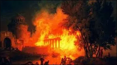 18 JUILLET 64 - Quelle grande ville d'Europe fut ravagée par un incendie qui sévit pendant six jours ?
