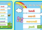 Quiz Les jours de la semaine