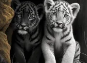 Test Es-tu plus un tigre blanc ou un tigre noir ?
