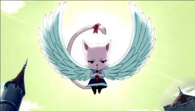Comment se nomment les chats possdant des ailes dans  Fairy Tail  ?